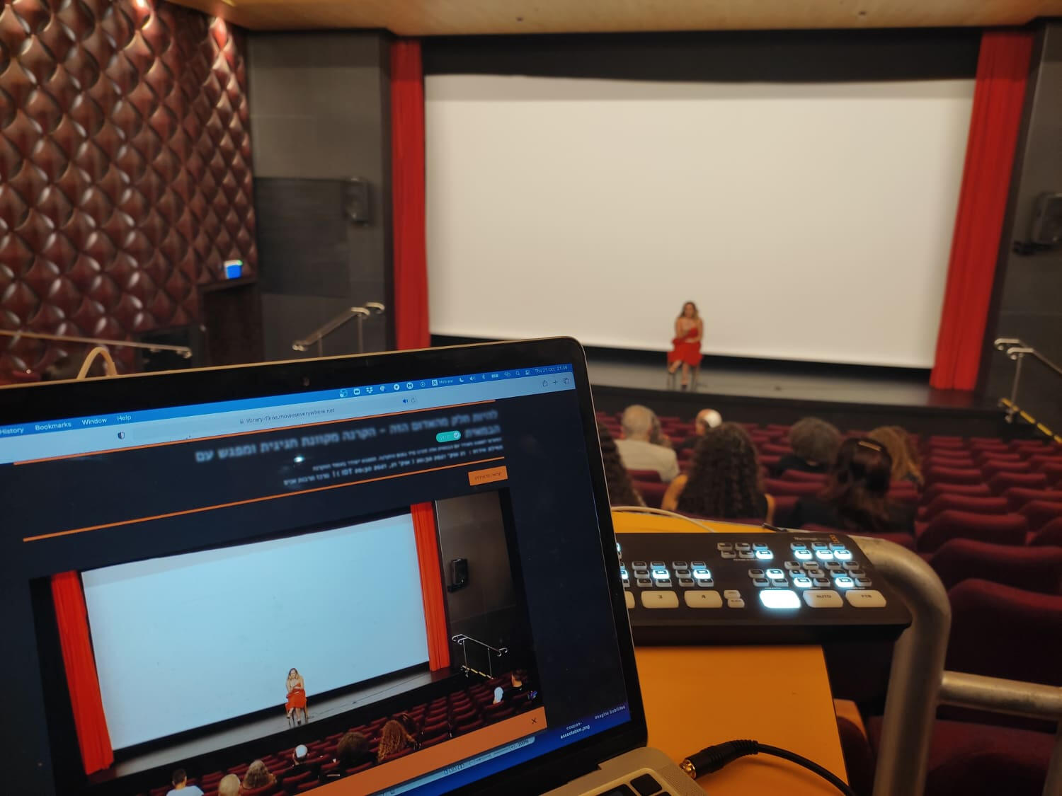 Go Hybrid Conduct in-person events too